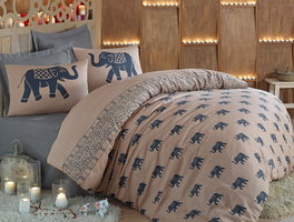 L'essentiel linge de maison Juego de funda nórdica doble Fil - Blue (200 x 220 cm) inevitablemente